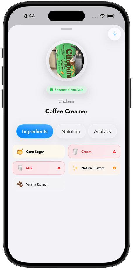 Eat Picky app screenshot